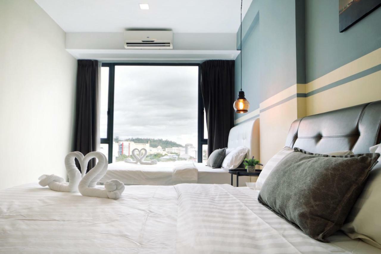 Cozy Living Sky Apartment Kota Kinabalu Ngoại thất bức ảnh